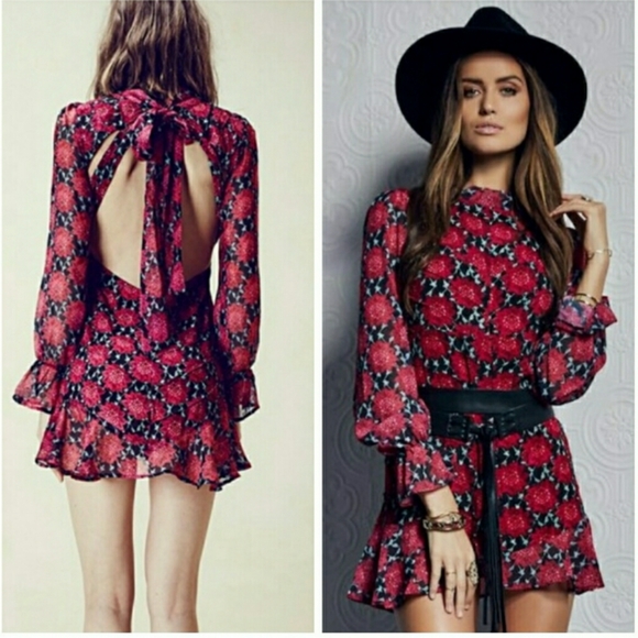 For Love And Lemons Dresses & Skirts - For Love And Lemons Clover Mini Floral Dress